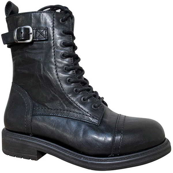 John Doe John Doe Ladies Jackie Leather Boots - Black