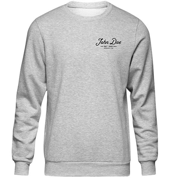 John Doe John Doe Sweater - JD Lettering Grey