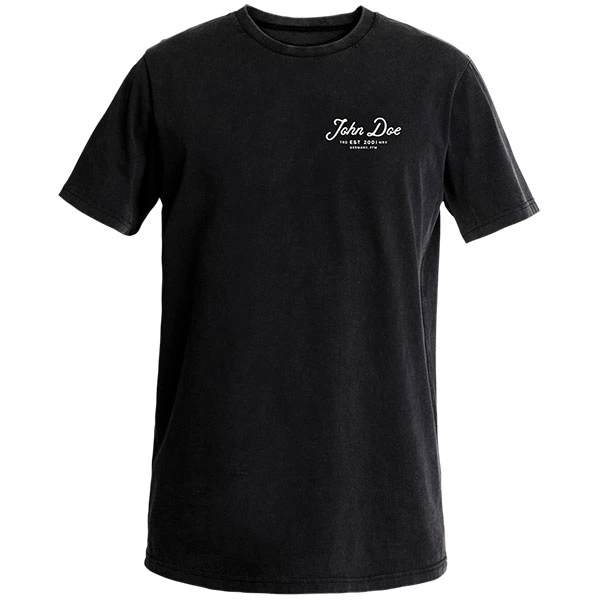 John Doe John Doe T-Shirt - JD Lettering Black