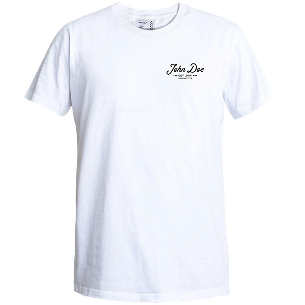 John Doe John Doe T-Shirt - JD Lettering White