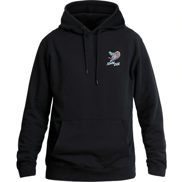 John Doe John Doe Snake II Hoodie - Black
