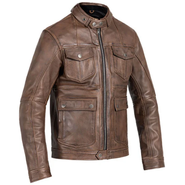 John Doe John Doe Drifter Leather Jacket - Brown