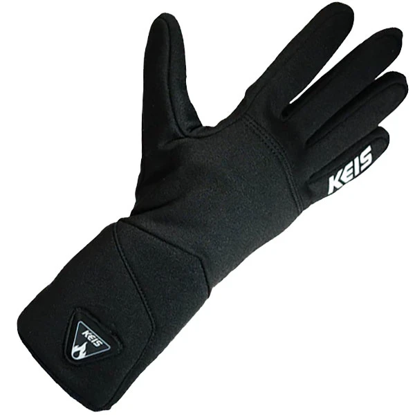 Keis Keis G201 Heated Inner Gloves - Black