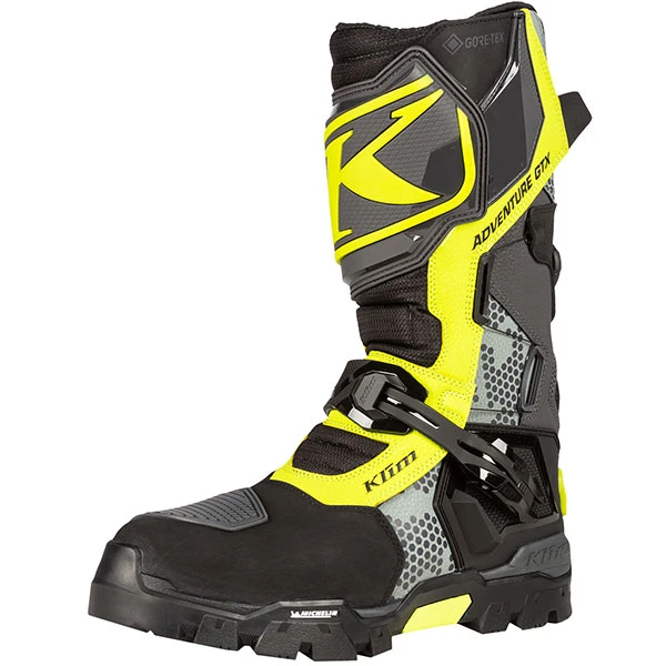 Klim Klim Adventure Gore-Tex Boots - Asphalt / Hi-Vis