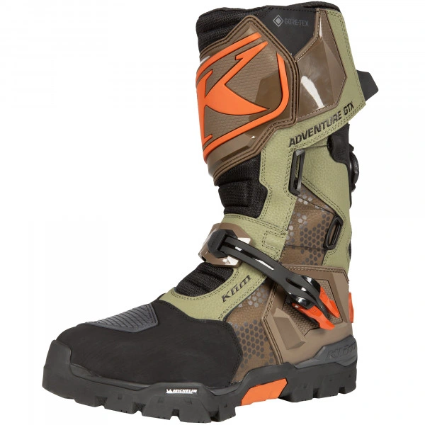 Klim Klim Adventure Gore-Tex Boots - Burnt Olive / Potter's Clay