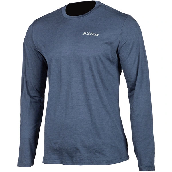 Klim Klim Teton Merino Long Sleeve Shirt - Blue