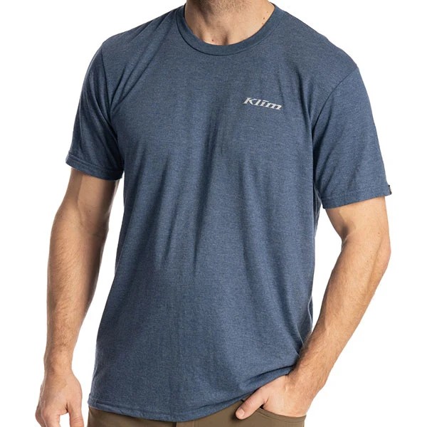 Klim Klim Frontier Tri-Blend Tee - Heathered Neptune / Peyote