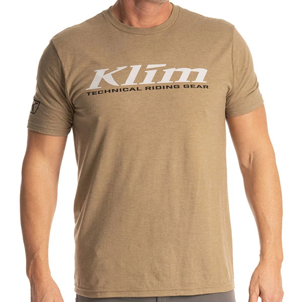 Klim Klim K Corp SS T-Shirt - Coyote Brown Heather / High Rise