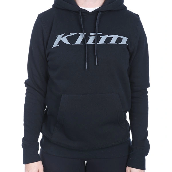 Klim Klim Ladies Pullover Hoodie - Black / Monument