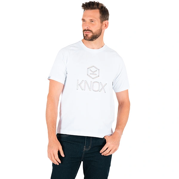 Knox Knox Embroidered Tee - White