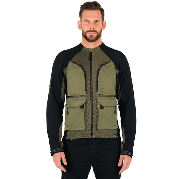 Knox Knox Tor Duo Armoured Shirt - Black / Sage