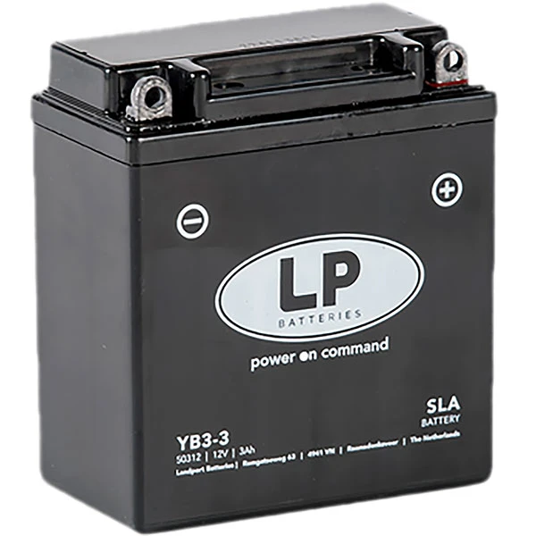 Landport Landport Motorcycle Battery - MB YB3-3 SLA