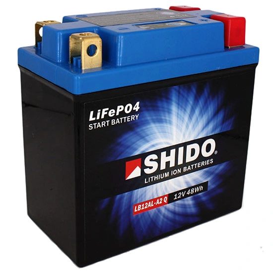 Shido Shido Lithium Motorcycle Battery - LB12AL-A2 Q LION