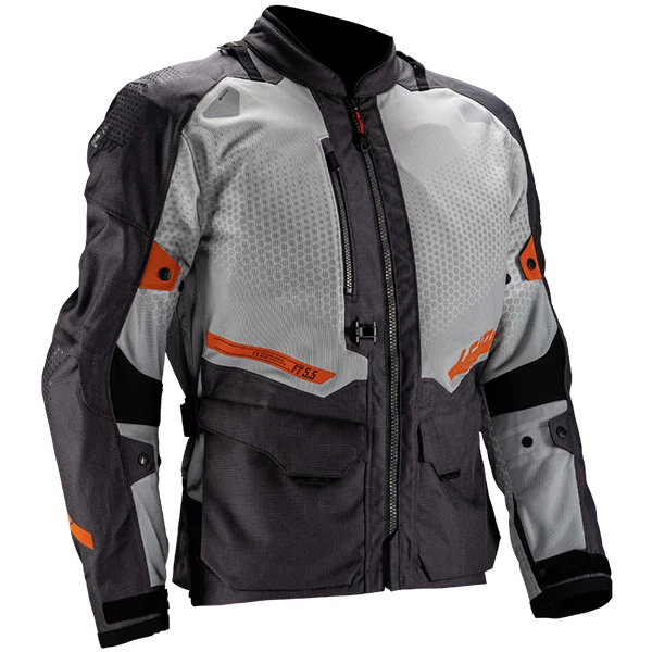 Leatt Leatt ADV 5.5 FlowTour Textile Jacket - Iron