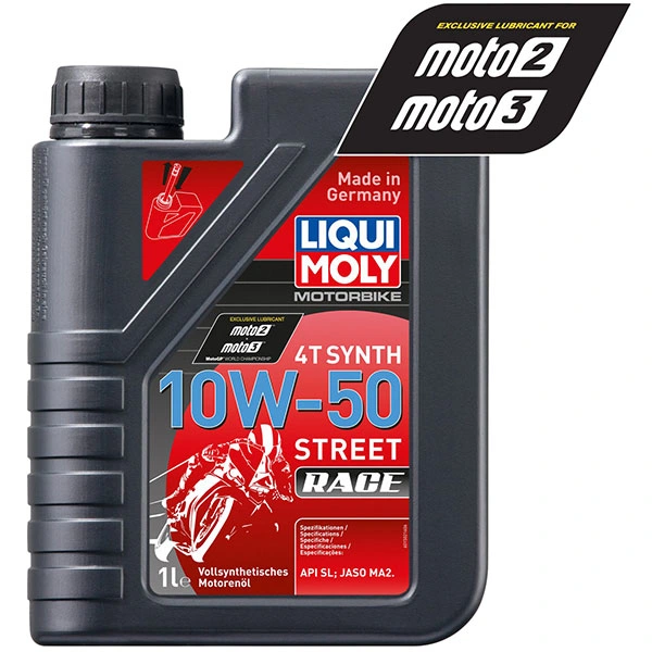 Liqui Moly Liqui Moly 4T Fully Synthetic Street Race Oil 10w-50