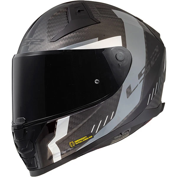 LS2 LS2 Vector 2 Carbon - Grid Matt Black / Grey