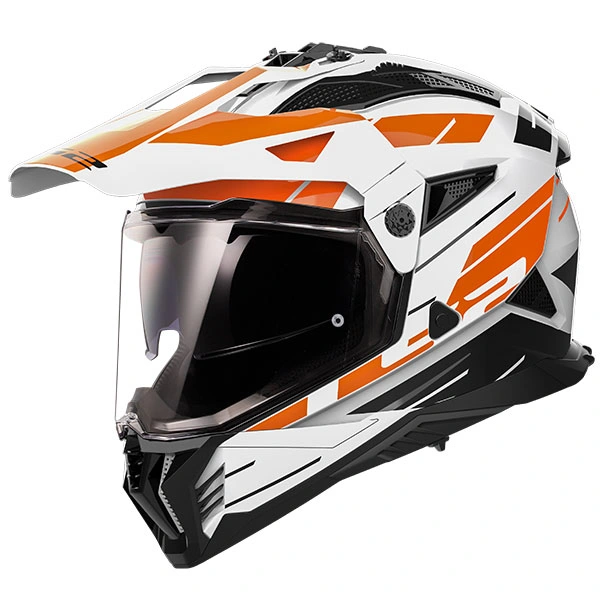 LS2 LS2 Pioneer II - Namib Gloss White / Orange