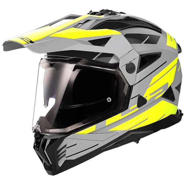 LS2 LS2 Pioneer II - Namib Matt Grey / Hi-Vis Yellow
