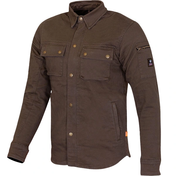 Merlin Merlin Brody D3O Single Layer Riding Shirt - Brown