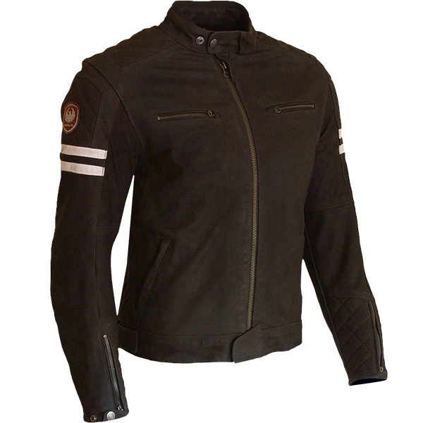 Merlin Merlin Hixon II D3O Leather Jacket - Brown