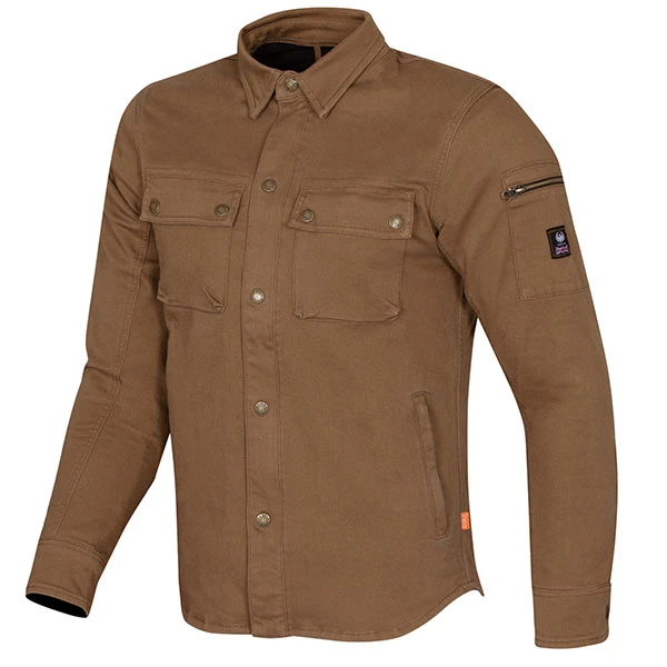 Merlin Merlin Brody D3O Single Layer Riding Shirt - Camel