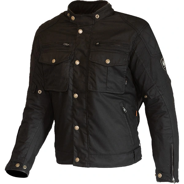 Merlin Merlin Perton II Cotec Wax D3O Mens Jacket - Black