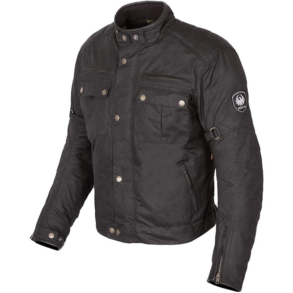 Merlin Merlin Barton 2 Silk Wax Textile Jacket - Black