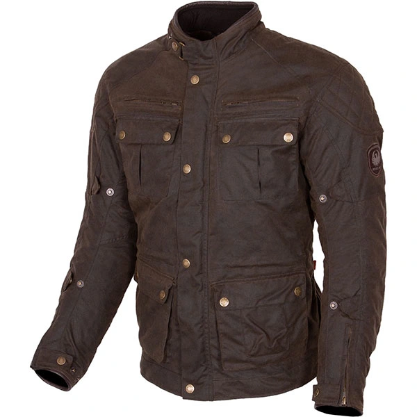Merlin Merlin Yoxall 2 Silk Wax Textile Jacket - Olive