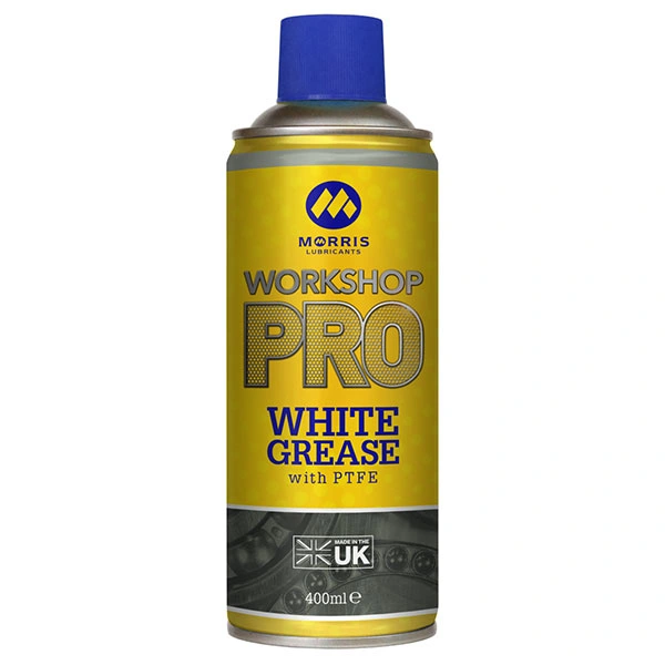 Morris Lubricants Morris Lubricants Workshop Pro White Spray Grease PTFE - 400ml