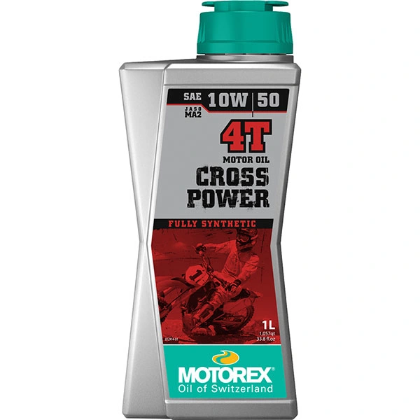 Motorex Motorex Cross Power 4T Fully Synthetic Pro Performance JASO MA2 - 10W-50