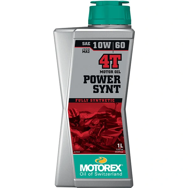 Motorex Motorex Power Synt 4T Fully Synthetic Pro Performance JASO MA2 - 10W-60