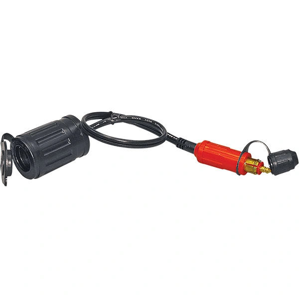 TecMate Tecmate Optimate Adapter from Motorcycle DIN to Cig/Auto socket