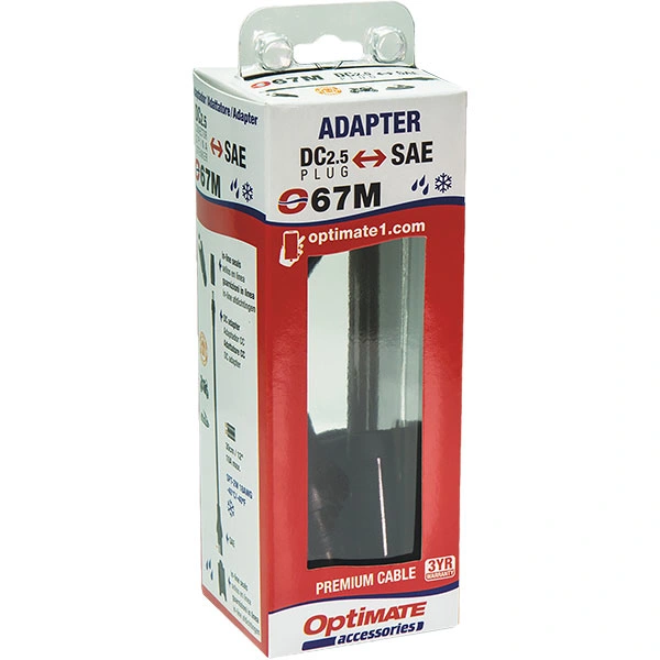 TecMate Tecmate Optimate SAE to DC Male Adaptor