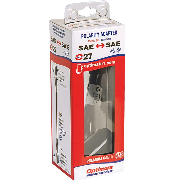 TecMate Tecmate Optimate SAE to SAE Polarity Charger Lead