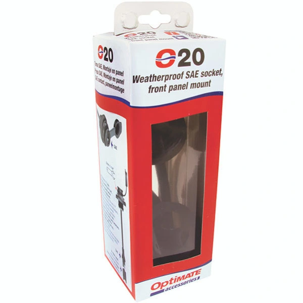 TecMate Tecmate Optimate Weatherproof SAE socket, front panel mount 30cm (12")