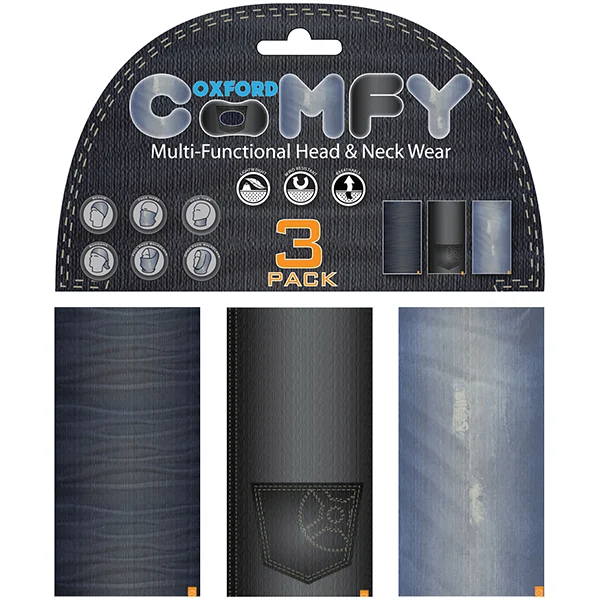 Oxford Clothing Oxford Comfy Neck Tube - Jeans