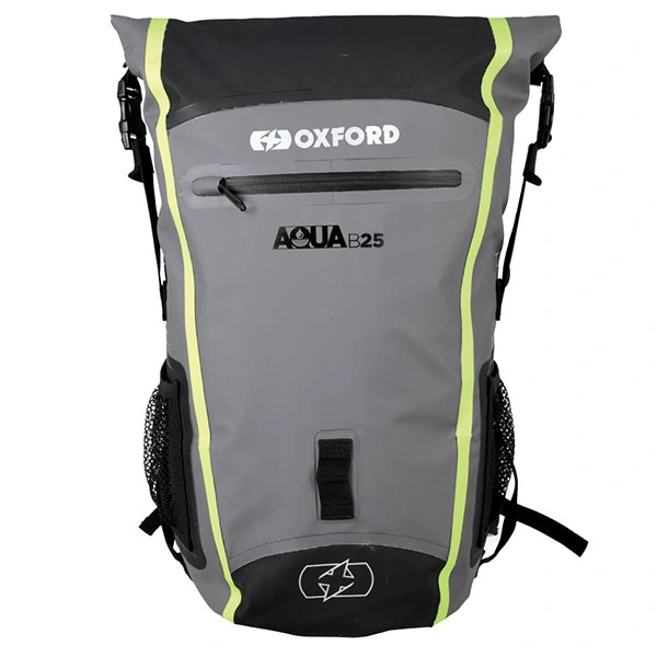 Oxford Oxford Aqua B25 Back Pack - Black / Grey / Fluo Yellow
