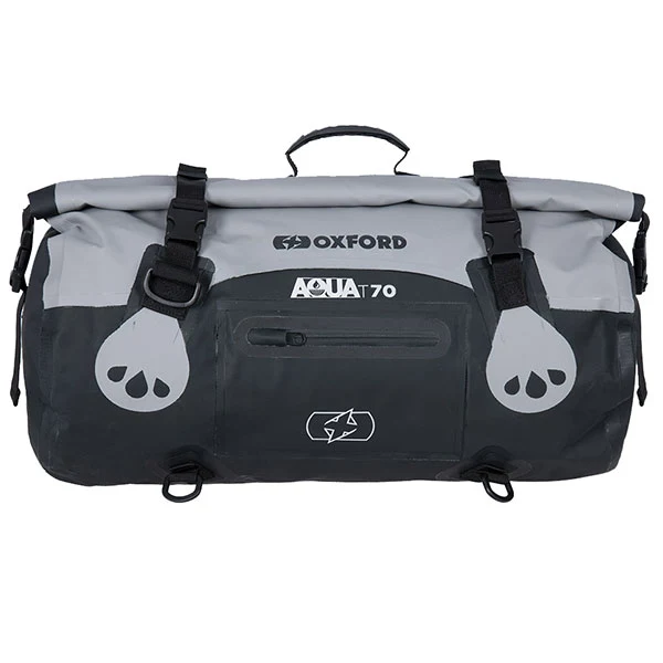 Oxford Oxford Aqua T70 Roll Bag - Grey / Black
