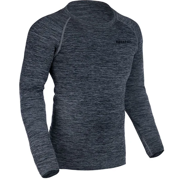 Oxford Clothing Oxford Advanced Base Layer Top - Charcoal