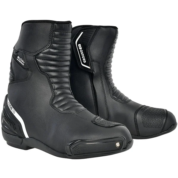 Oxford Clothing Oxford Code 1.0 Mid Dry2Dry Boots - Black / White