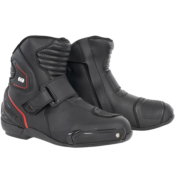 Oxford Clothing Oxford Omega Air Short Boots - Black / White / Red