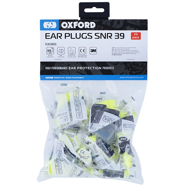 Oxford Oxford Ear Plugs SNR39 - 25 Pack