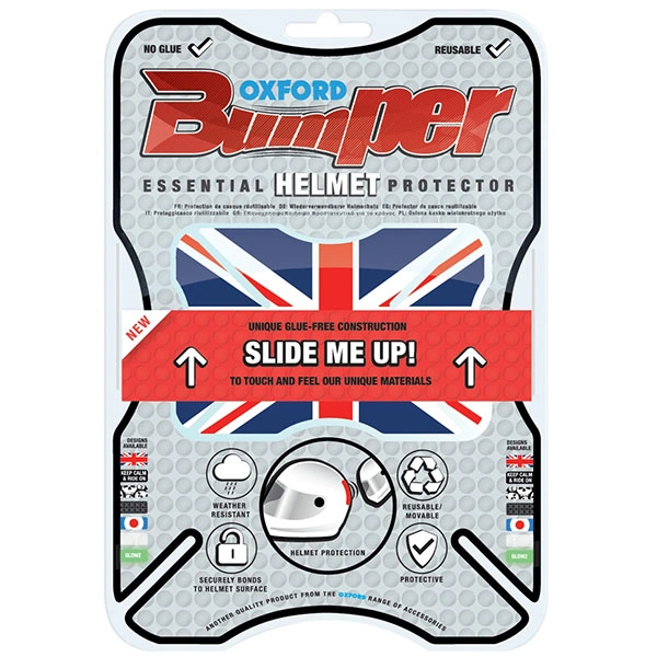 Oxford Oxford Helmet Bumper - Union Jack