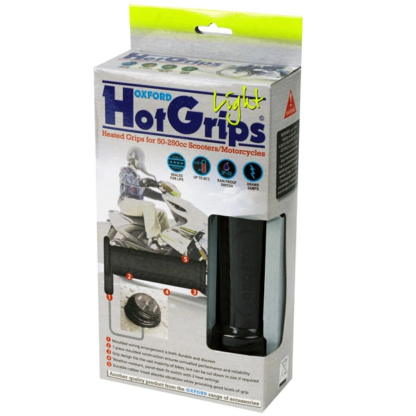 Oxford Oxford Heated Hot Grips Light - Scooter