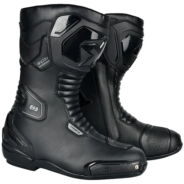 Oxford Clothing Oxford Cypher 1.0 Dry2Dry Boots - Stealth Black