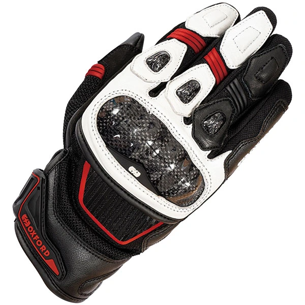 Oxford Clothing Oxford RP-4S 3.0 Gloves - White / Black / Red