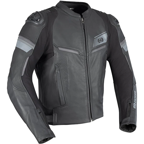 Oxford Clothing Oxford Cypher 1.0 Leather Jacket - Stealth Black