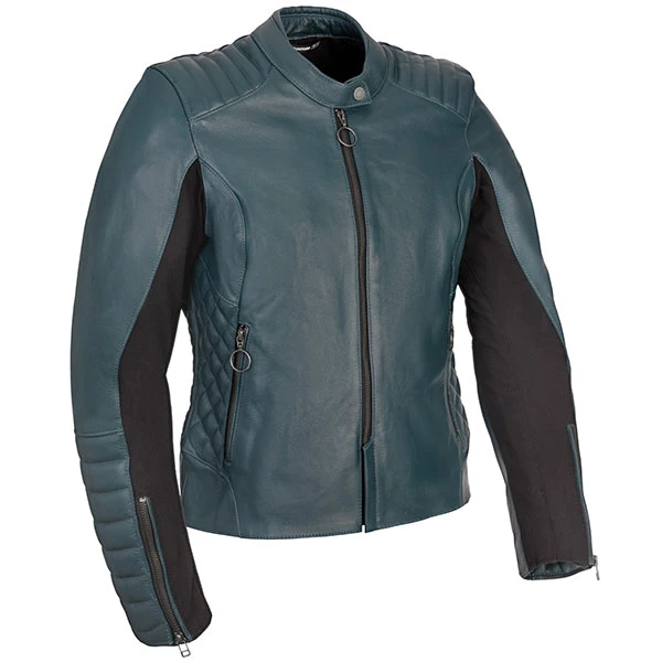Oxford Clothing Oxford Ladies Radley Leather Jacket - Teal