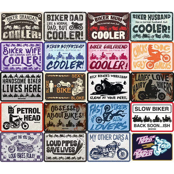 Oxford Oxford Garage Metal Signs - Series 3