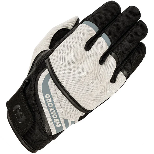 Oxford Clothing Oxford Dakar 1.0 Ladies Gloves - Silver / Black